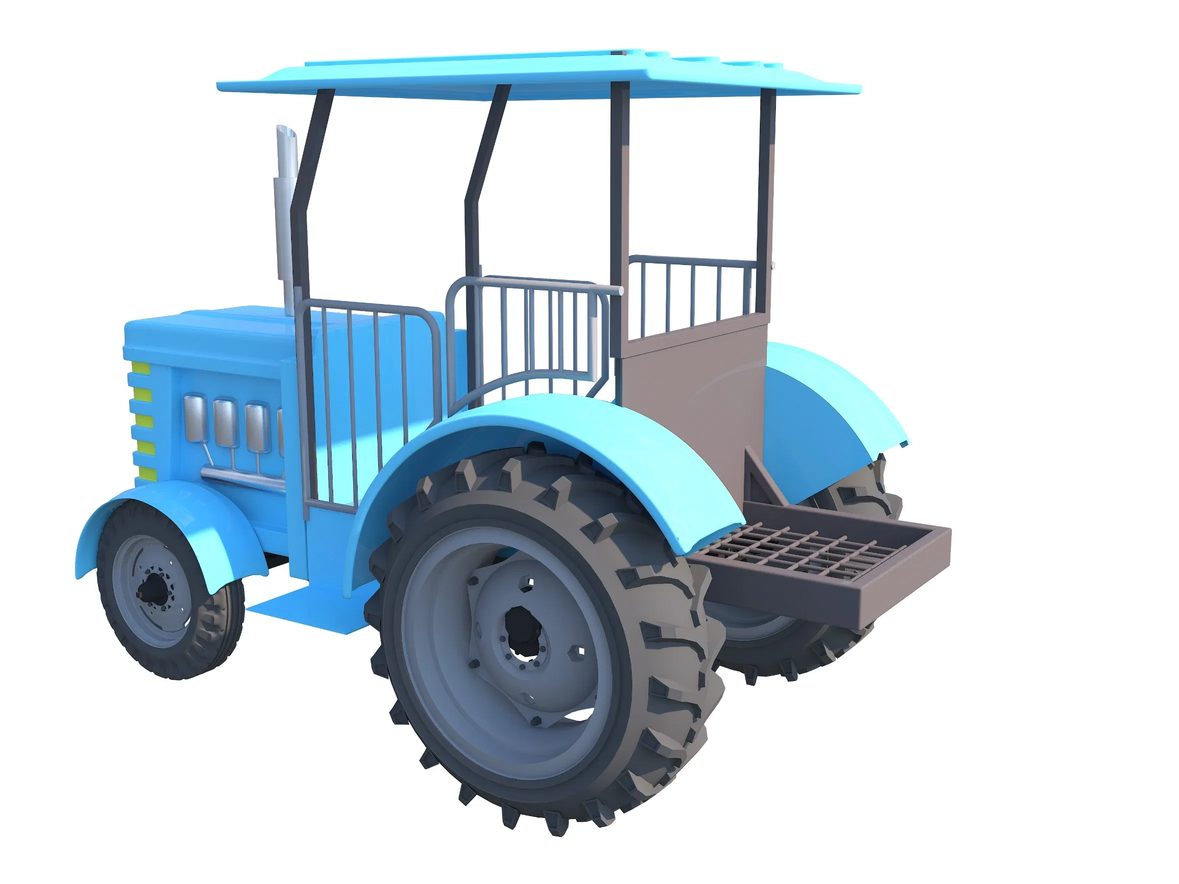 4-Seater Tractor Rides Amusement Rides Tourist Car Rides