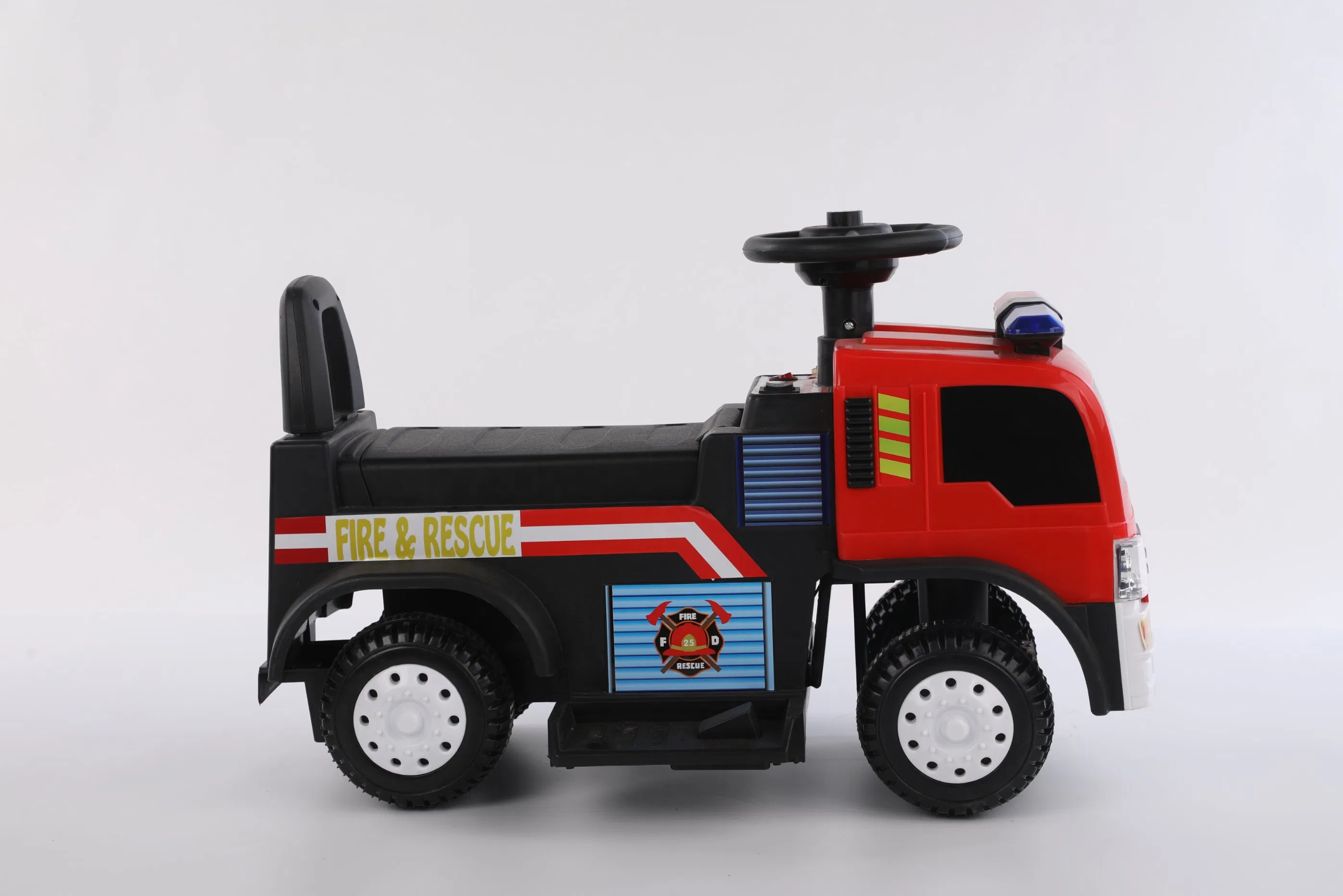 Ride on Fire Car Safety Police Wheels with Lights &amp; Sounds