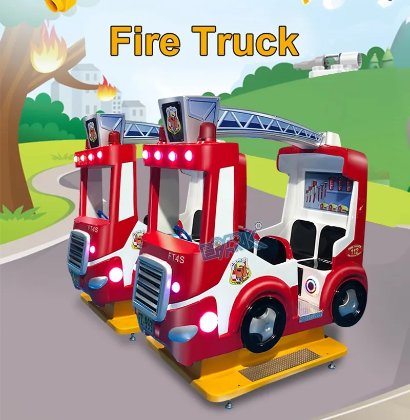 Fire Truck Kiddie Ride 1