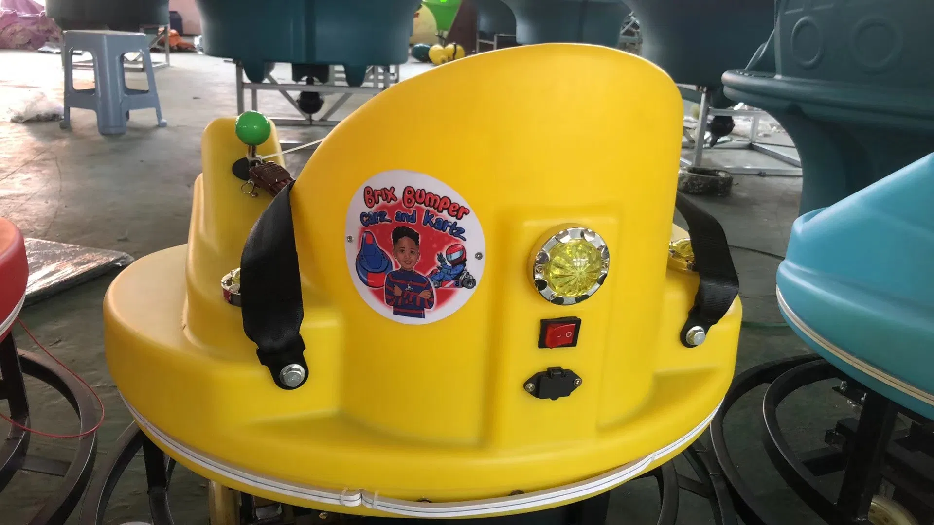 Qiqu 360 Degree Spin for Kids Amusement Park Inflatable Electric Bumper Car