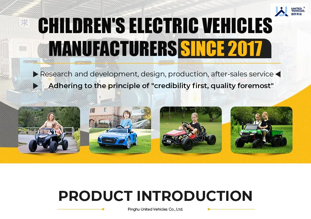 UTV 4-Seater Ride on Car