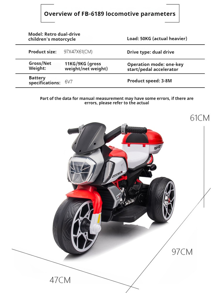 Wholesale Mini Electric Motorcycle for Kids' Thrilling Rides