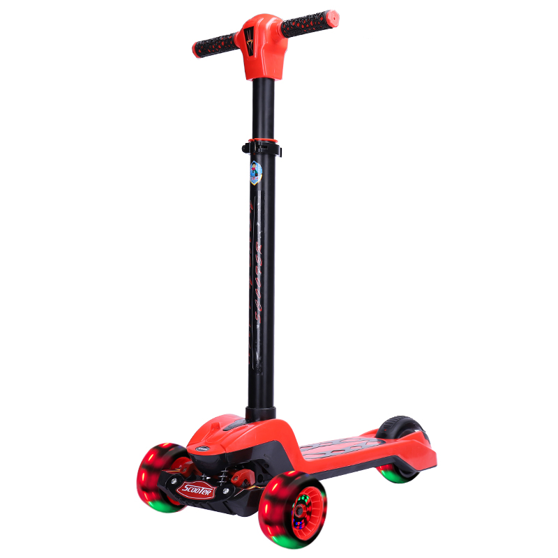 Big Wheels Electric Child Kids Foldable Scooter for Girls and Boy