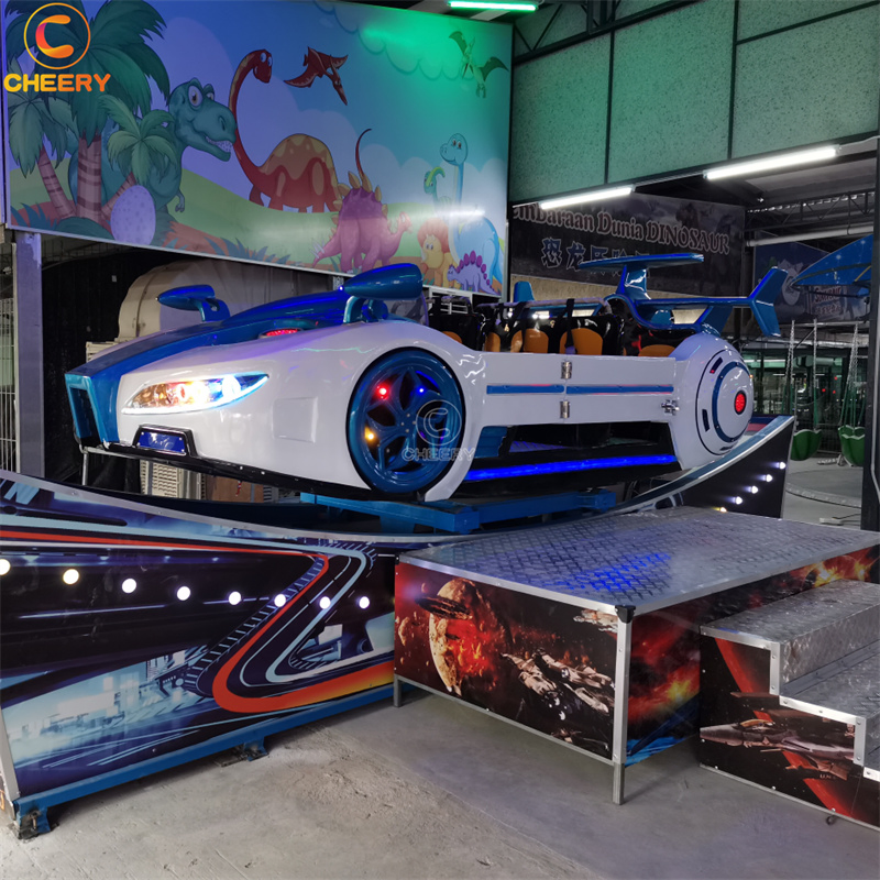 Cheap Amusement Park Equipment Rides Kids Drift Car Speed Mini Flying Car