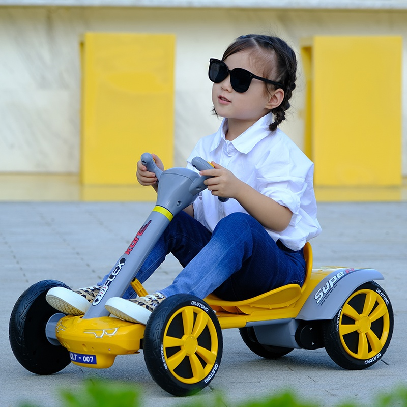 Drift Children Ride on Electric Pedal Kids Racing Electric Go-Kart Car