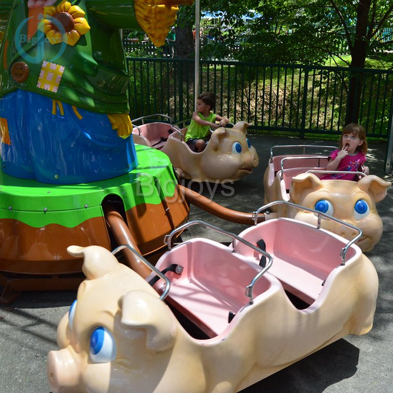 Theme Park Funny Electric Piggy Parade Ride Amusement Park Rides for Kids