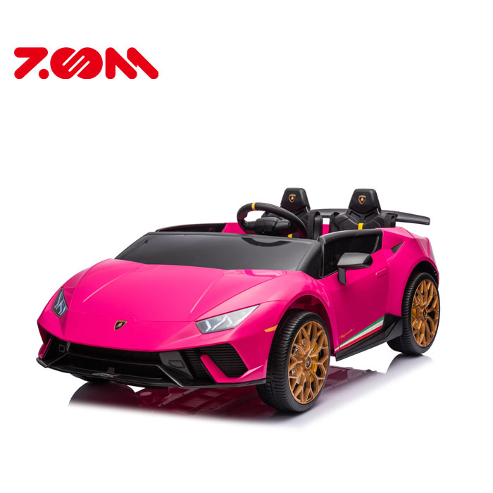 2023 High-Quality Licensed Lamborghini 2 Seater with 2 Children Ride on Car