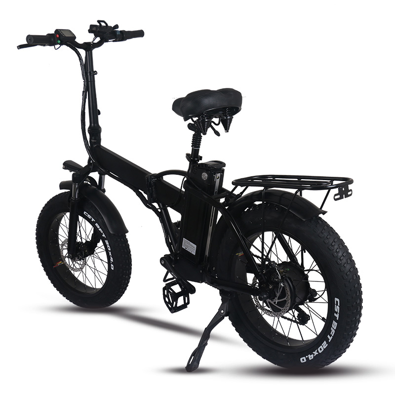 Engtian 350W Moped Bike Foldable for Kids Electric Bicycle Mini Lithium Battery 48V One Seat