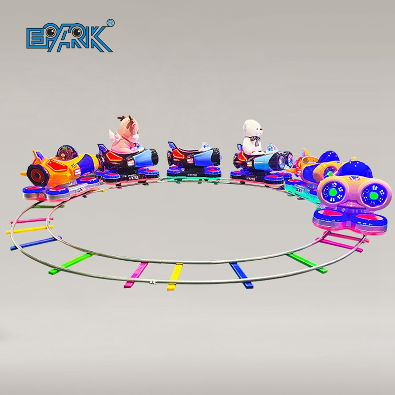 6 Players Electric Train Indoor Outdoor Playground Kids Ride Electric Train