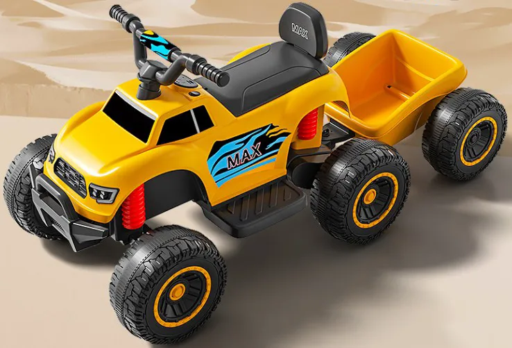 Ride on ATV Front View