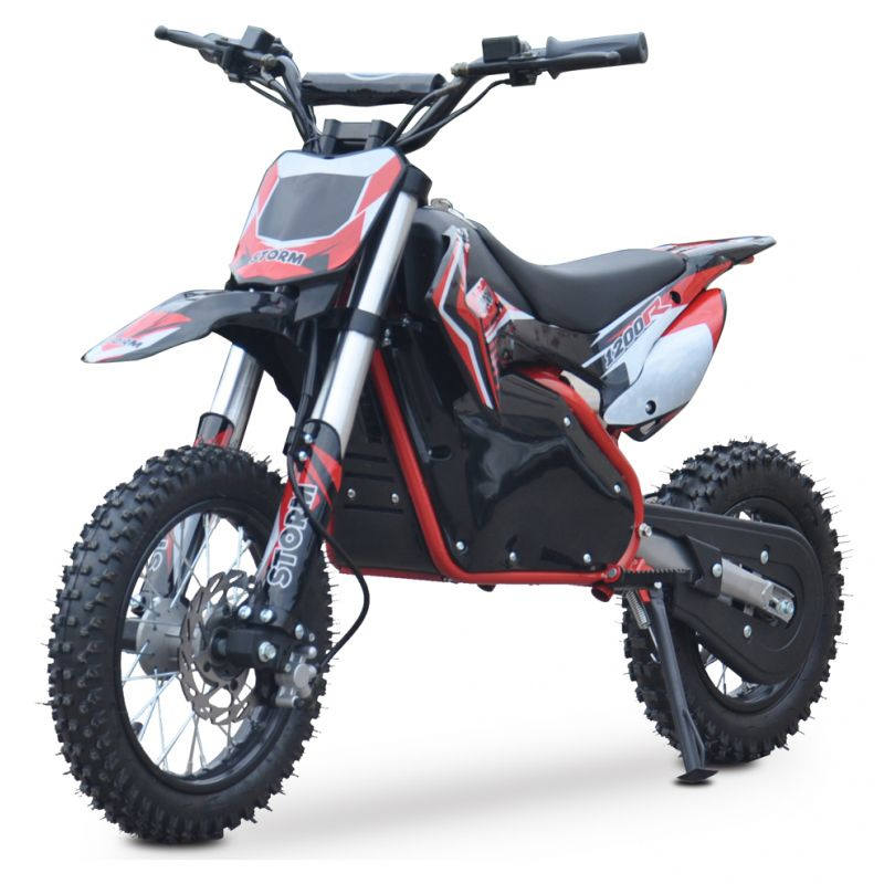 48V 1200W 15ah Lithium Battery Electric Motorcrossbike for Kids Mini Trail Pocket Quad Dirtbike Pocketbikes