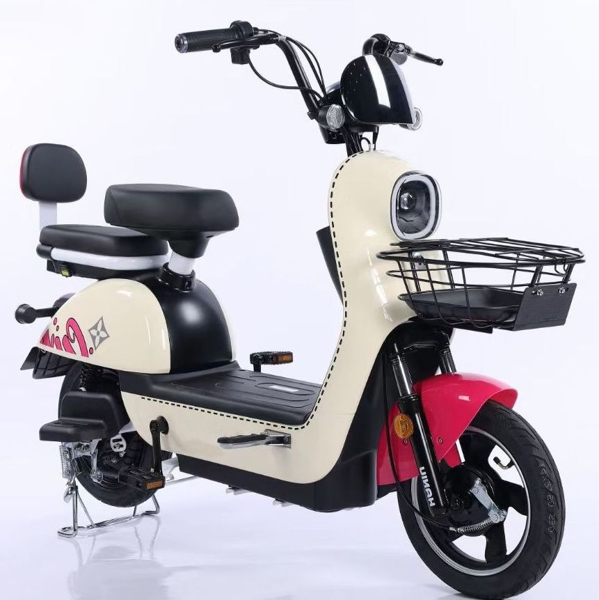 Fashion 14inch Bicycle 48V 350W Motor Electric Bike for Picking up Kids