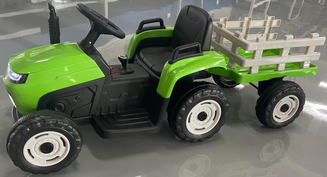 12V Ride on Electric Tractor Realistic Design