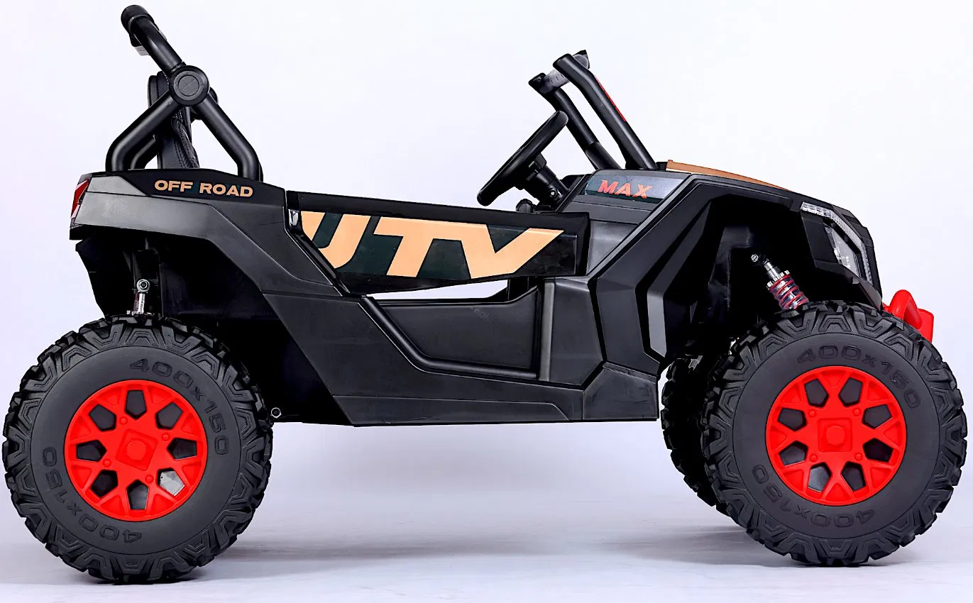 4X4 UTV Kids Electric Car Ride on Toy 24V Battery-Powered Side by Side with Wireless Parental Control