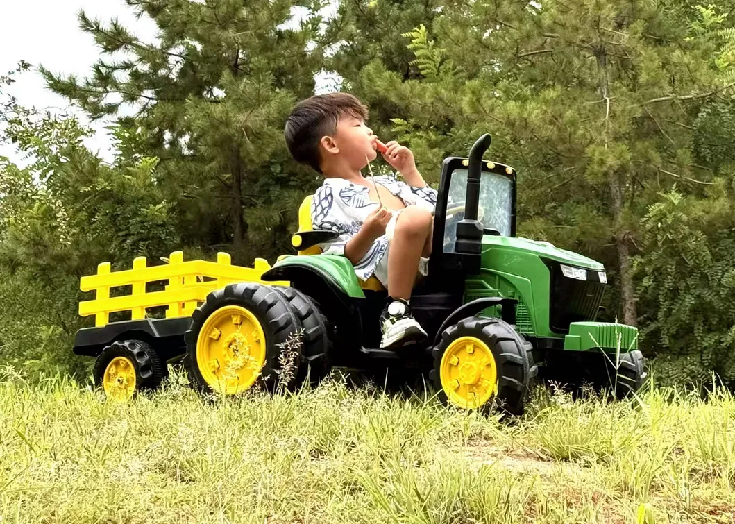 Electric Tractor Rear View