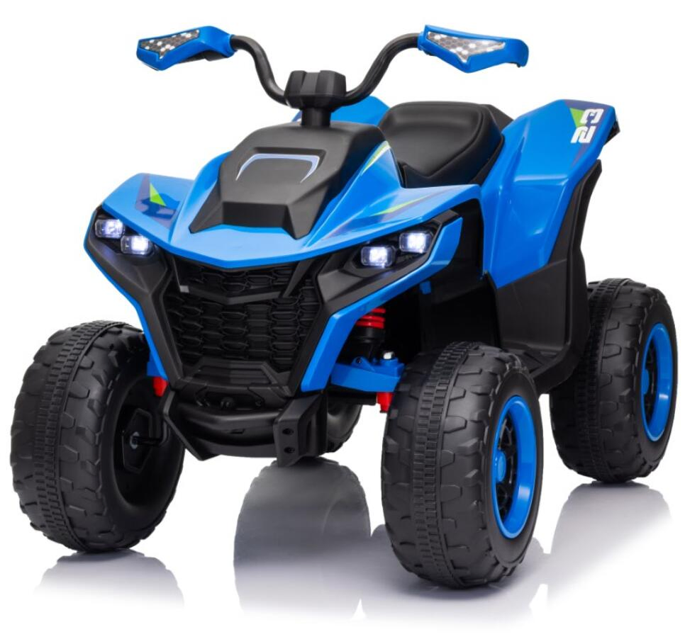 Kids Ride on Car Rechargeable Battery Powered ATV with 4 Spring-Suspension Wheels