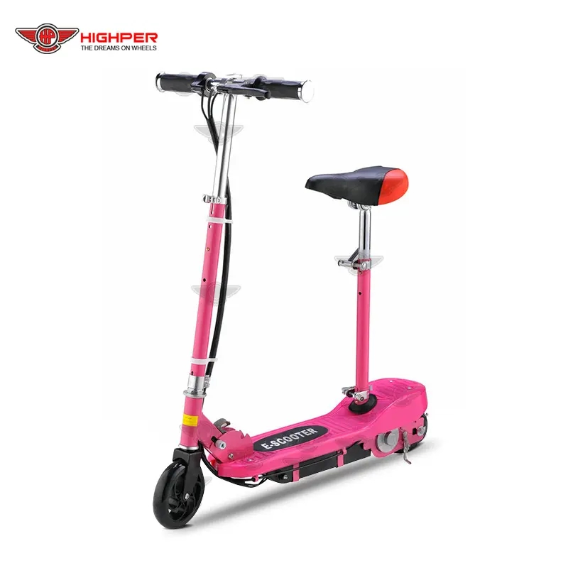 Small Two Wheel 120W24V Electric Scooter Foldable for Kids