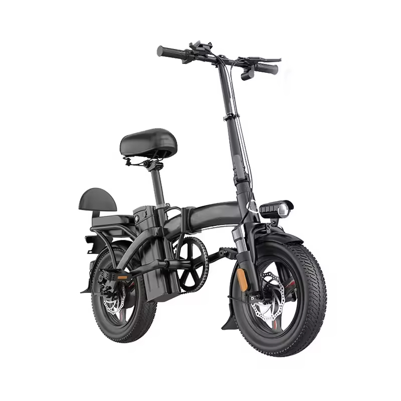 Cheap Electric Folding Bike 48V 350W 14inch Ebike Electric Bicycle E-Bike Folding Mini Electric City Road Bike Kids Adult