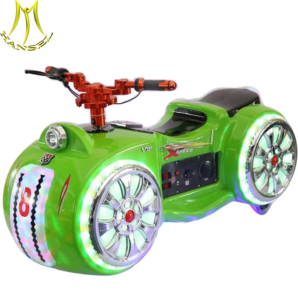 Hansel Shopping Mall Kids Battery Operated 12V Amusement Ride on Motor Bike