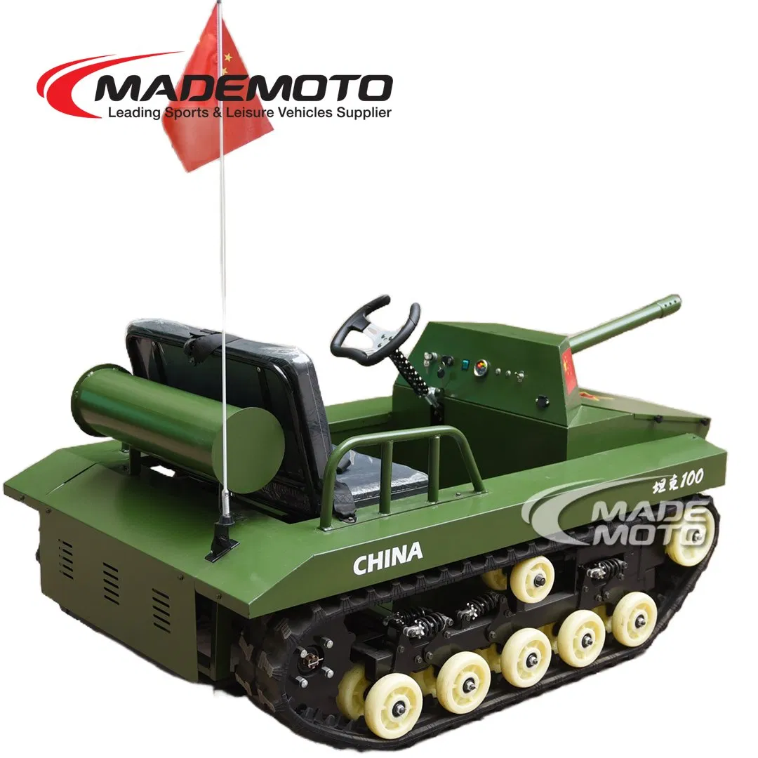 Top-Rated Amusement Park Electric Toy Tank Rentals Rides for Children