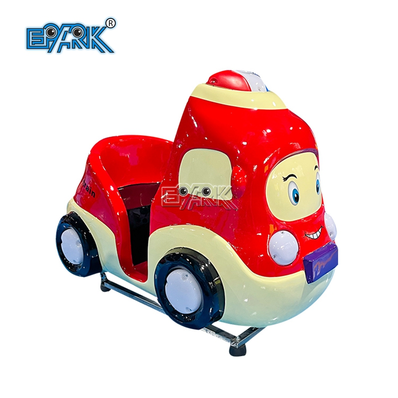 Outdoor Kiddie Ride Swing Machine Little Red Police Car Kiddy Ride for Shopping Mall