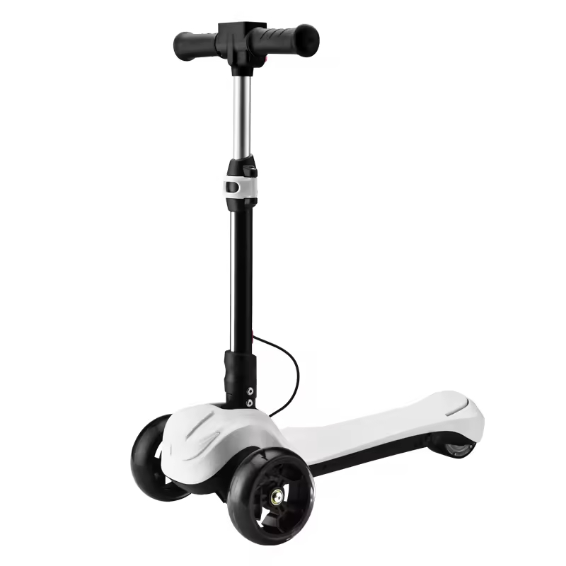Three Wheel Kick Scooter for Child Foldable Kids Electric Scooter