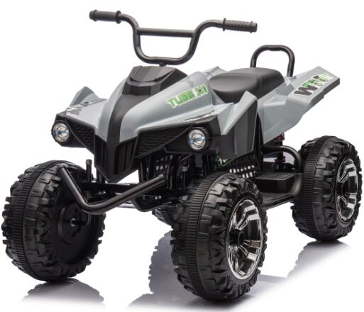12/24V ATV Quadbike for Kids-Powerful and Safe Ride-on Toy with Rechargeable Battery-Forward and Reverse Driving-Max Weight Capacity of 70kg