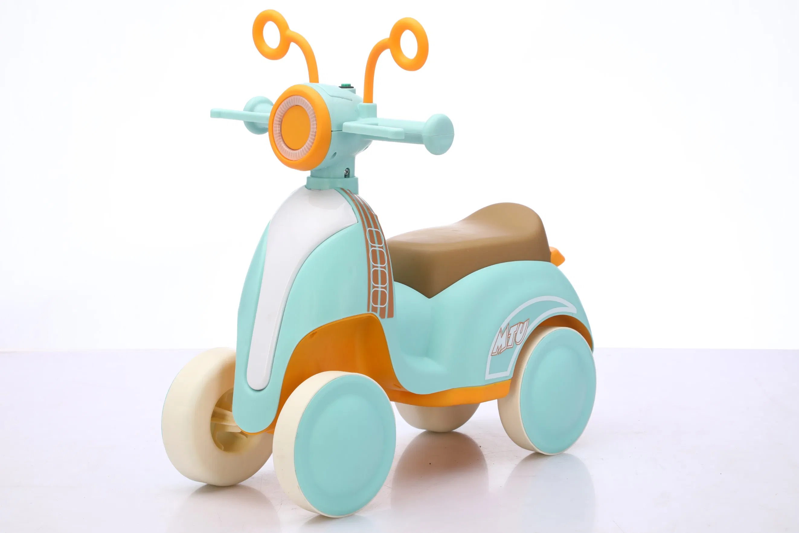 12 Inch Toddler Tricycle 4 Wheels Baby Balance Bike No Pedal Ride on Toys Scooter