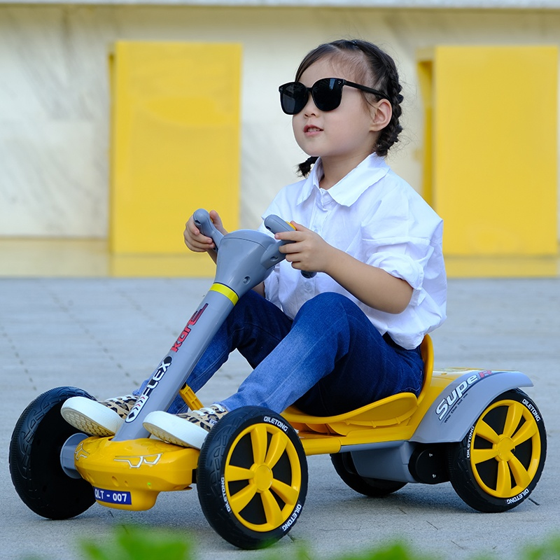 Drift Children Ride on Electric Pedal Kids Racing Electric Go-Kart Car