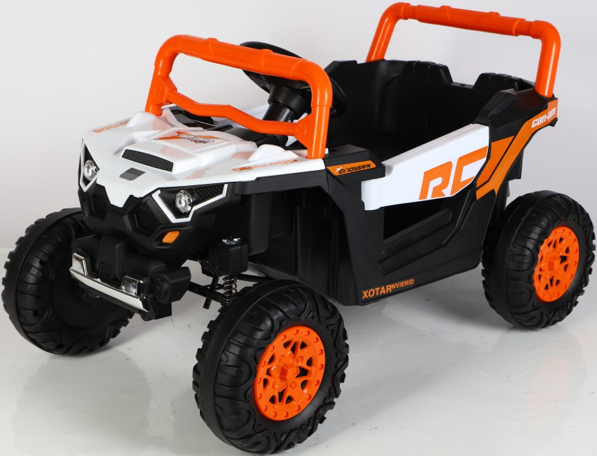 6/12V Ride on Toys for Big Kids, 2 Seater Ride on Cars with Remote Control, Ride on Truck W/ 4-Wheeler Suspension LED Lights UTV