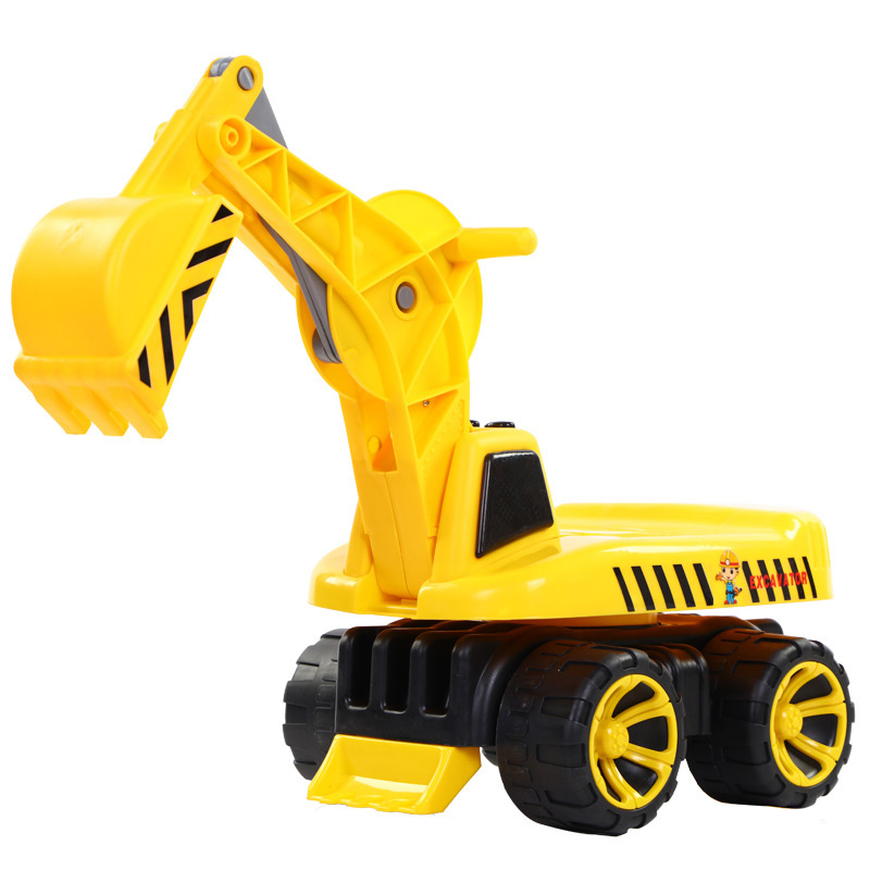 Popular Sliding Excavator Kid Toy Music Hand Push Ride on Cars for Children
