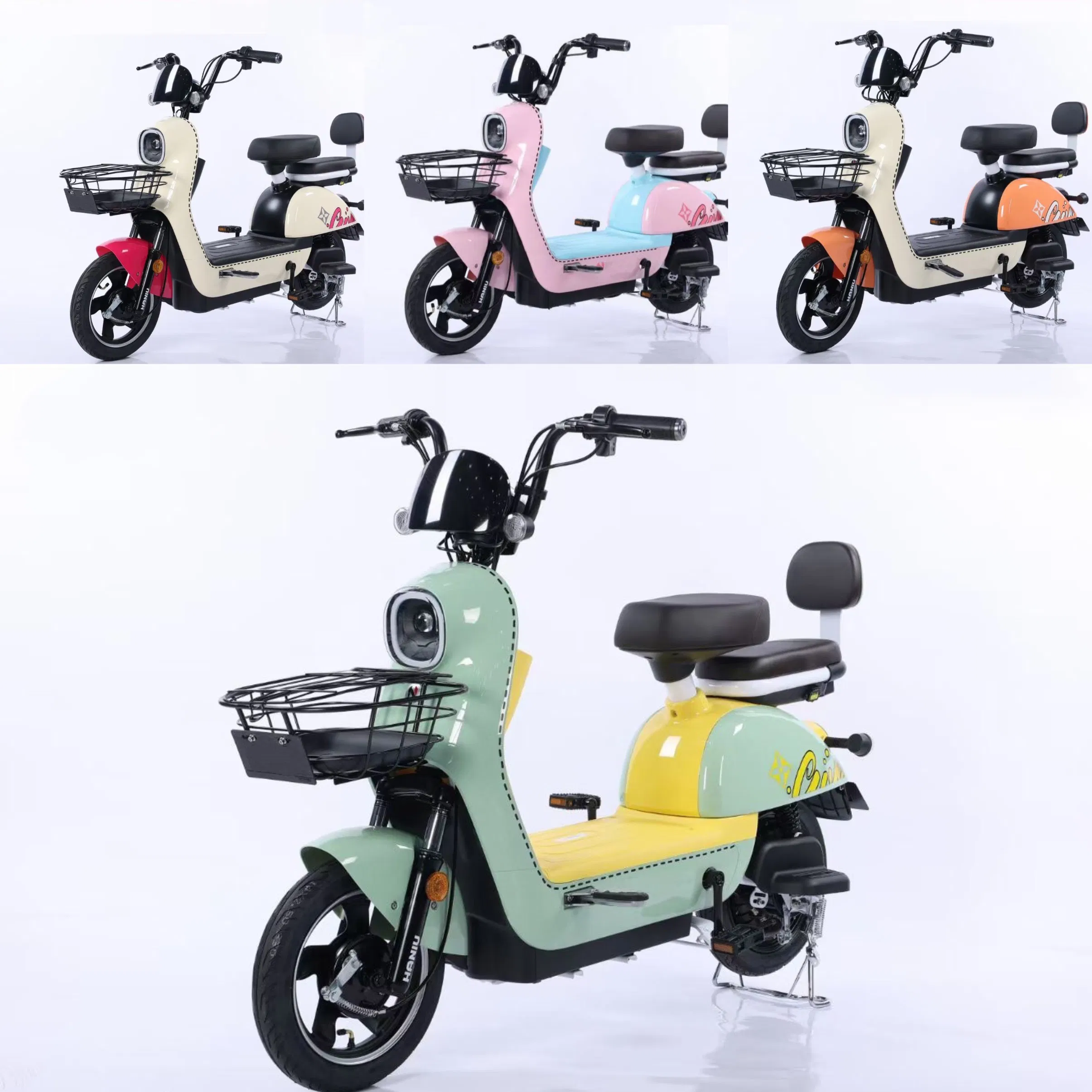 Fashion 14inch Bicycle 48V 350W Motor Electric Bike for Picking up Kids