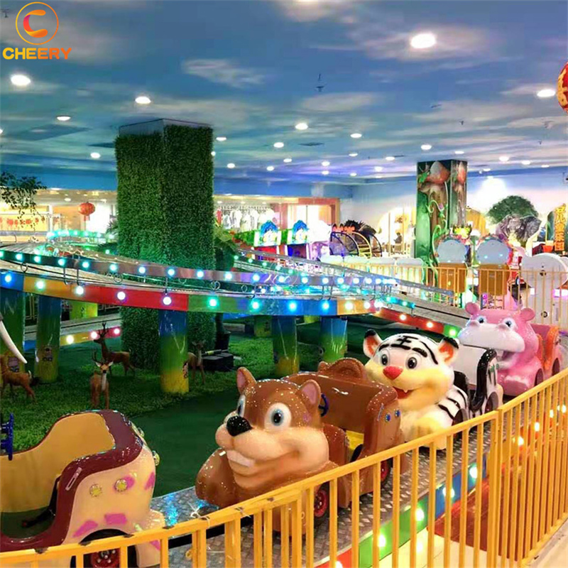 Kids Amusement Ride Fire Truck Mini Shuttle Convoy Train Ride for Sale