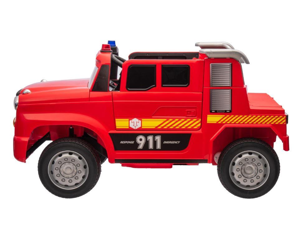 12V 24V Toddler Electric Vehicle, Children Ride on Toy with Parental Remote Control/Double Doors/LED Light for Kids 3-8