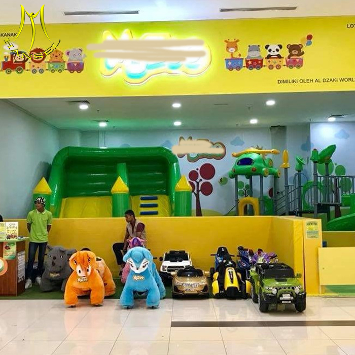 Hansel Factory Price Amusement Animal Ride Electric Battery Power