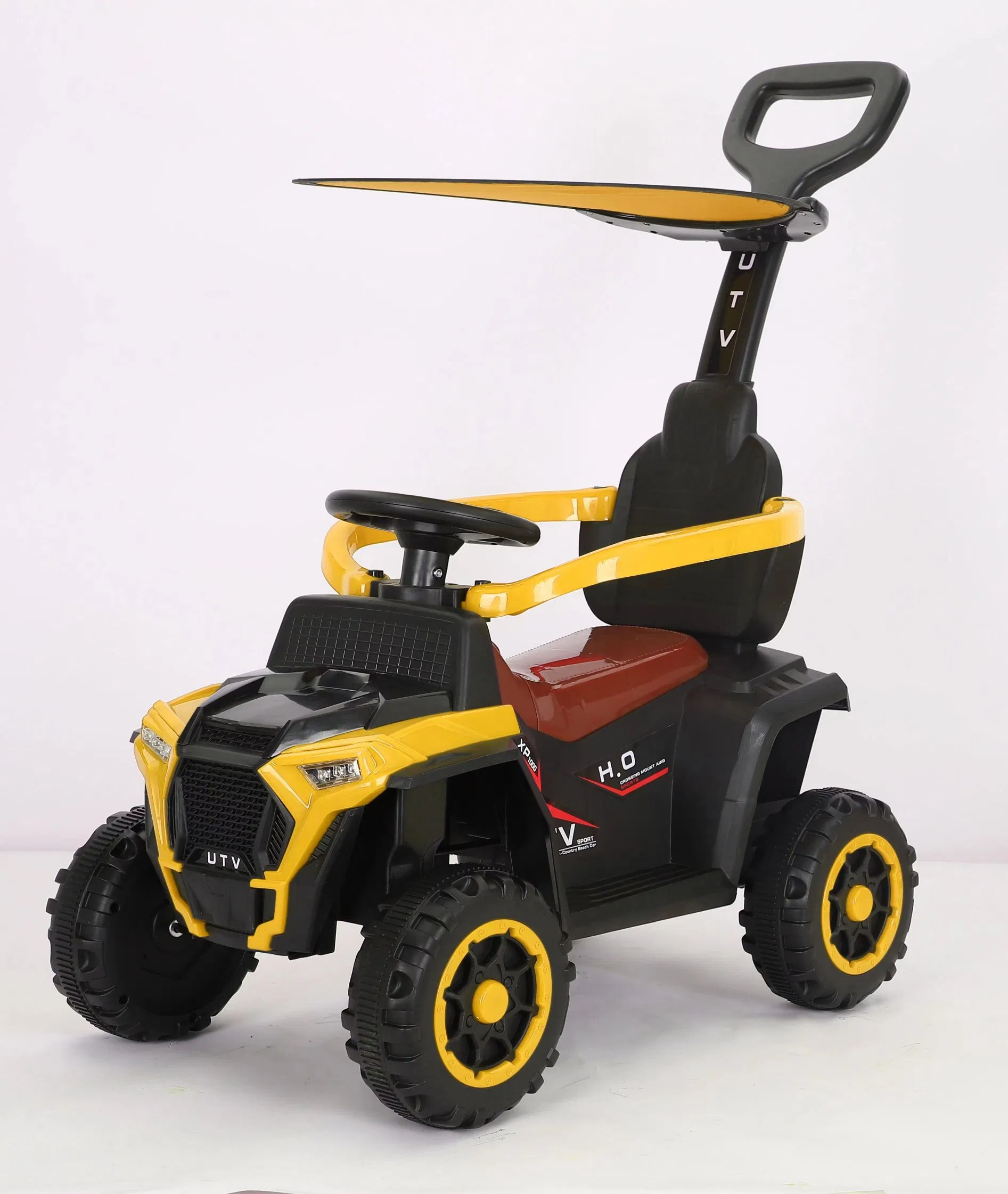 2026 Kids Mega Electric Ride on Car Gcc Ride on Car with Push Bar with Canopy for Children