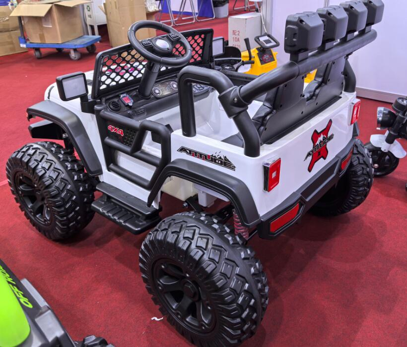 24V Electric Ride on Car, 2 Seater Battery Powered Truck for Kids