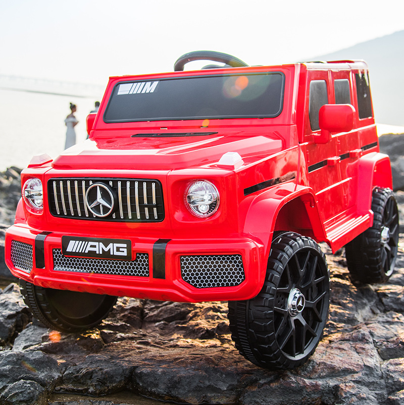 24V Fast Female Electric Toy Car for Toddlers for Kids Boys Truck for The Beach Ride-on RC Cars