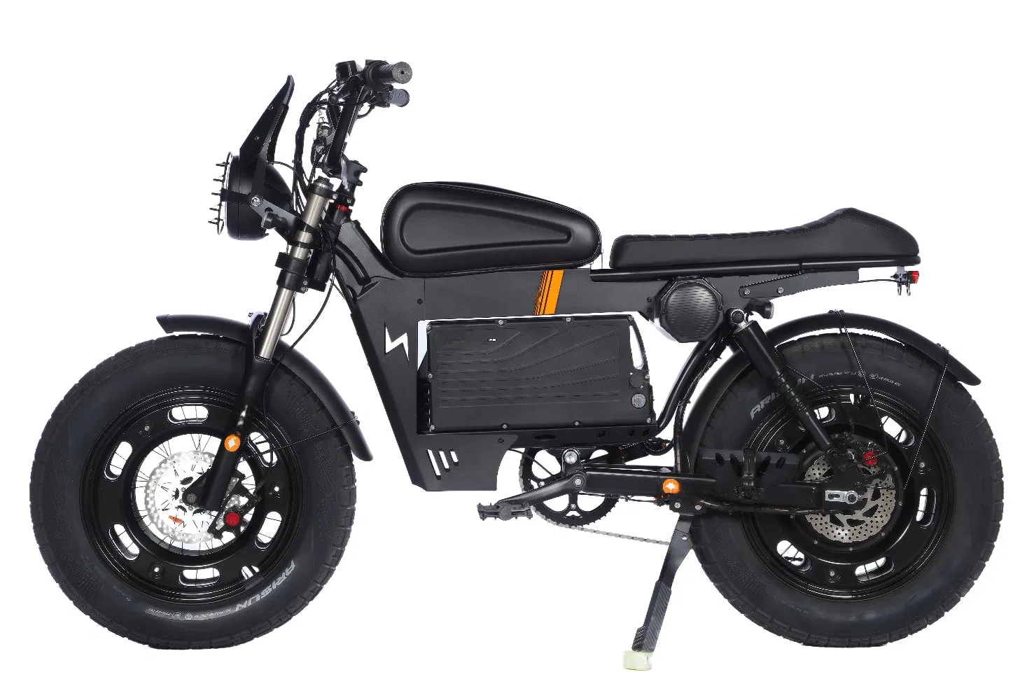 Electric Motorcycle with Mini Size 60V Power Brushless Hub Motor