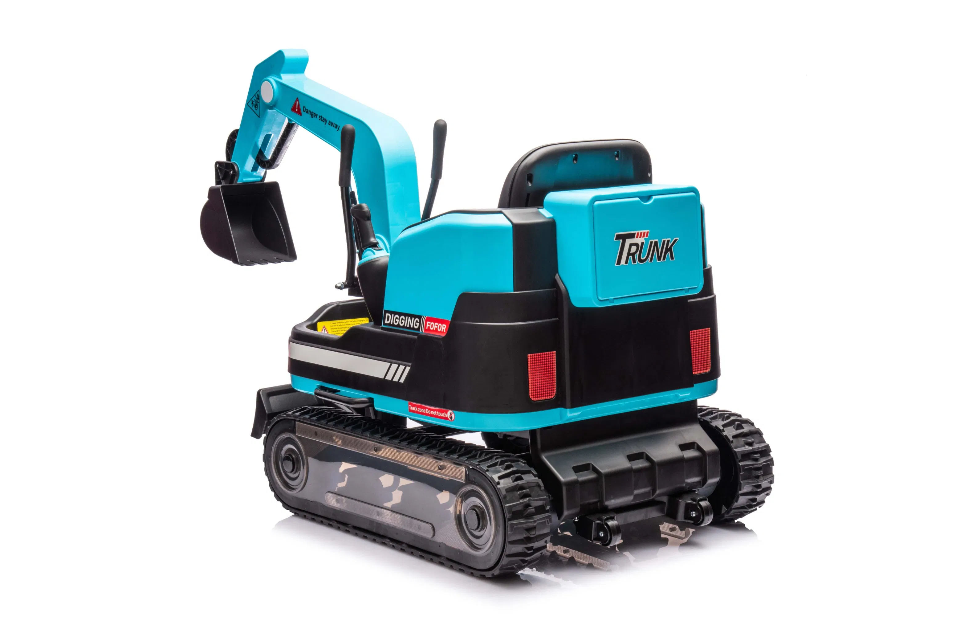 Tracked Kids Ride on Digger with Functional Bucket