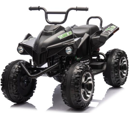 12/24V ATV Quadbike for Kids-Powerful and Safe Ride-on Toy with Rechargeable Battery-Forward and Reverse Driving-Max Weight Capacity of 70kg