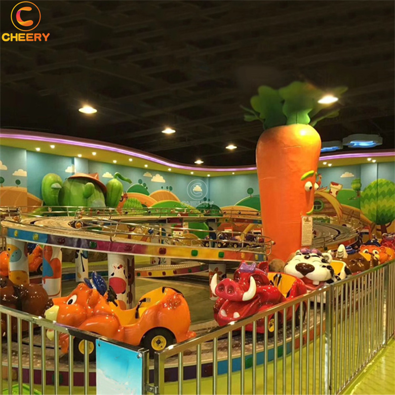 Kids Amusement Ride Fire Truck Mini Shuttle Convoy Train Ride for Sale