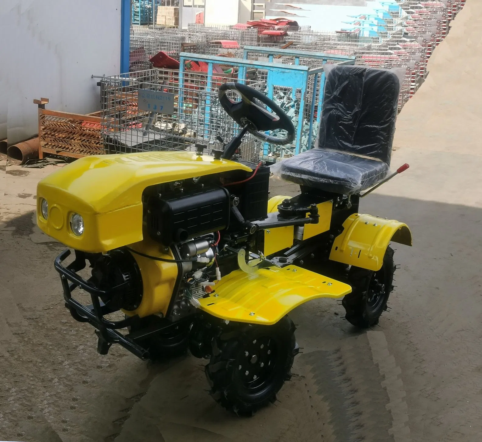 New Condition Ride-on Rotary Tiller for Garden Professionals