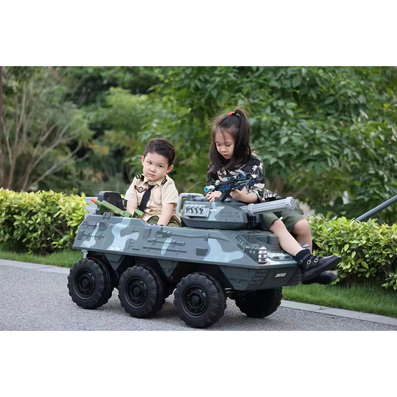 New Arrival Electric Kids Car Armored Vehicle Ride on Cars Sale Made in China Remote Control Ride on Toy