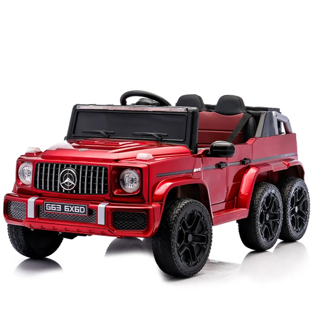 Children Electric Ride-on Adult Compatible Multi-Tire Baby Toy Boys Girls Remote Control Double Seater off-Road Vehicle