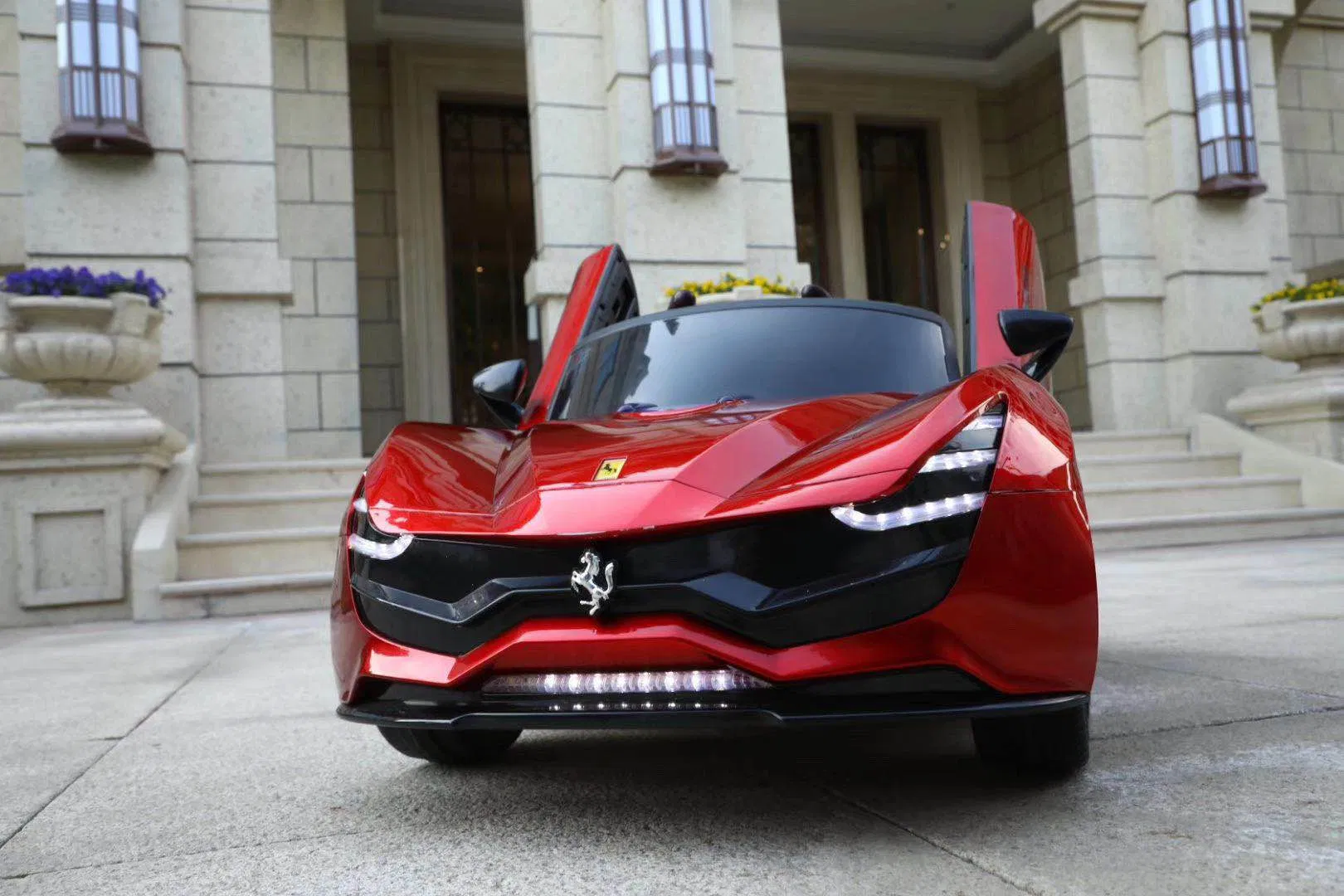 12V Children Ride on Car with Battery Kids B/O Car with Remote Control Electric Gift Toys