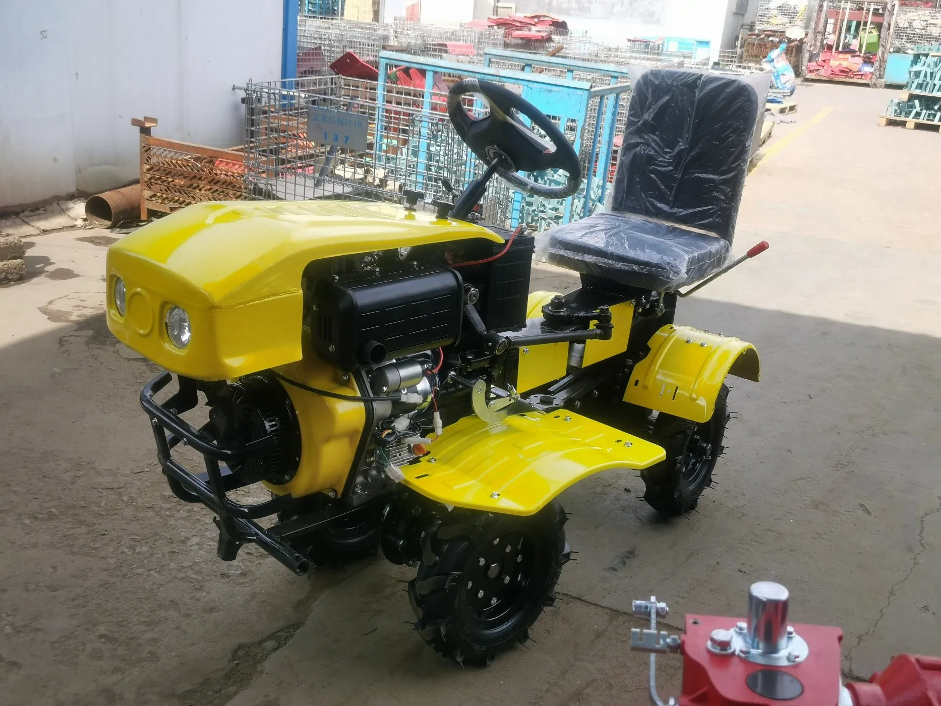 New Condition Ride-on Rotary Tiller for Garden Professionals