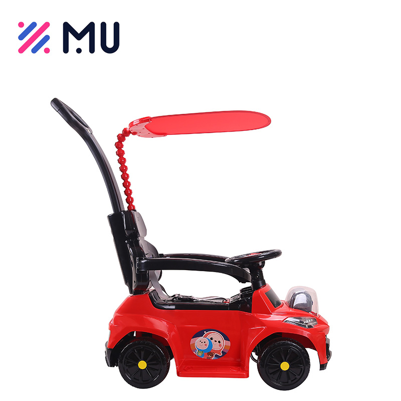 Hot Selling Kids Push Toy Plastic Music Steering Wheels Ride on Car for Boys Girls