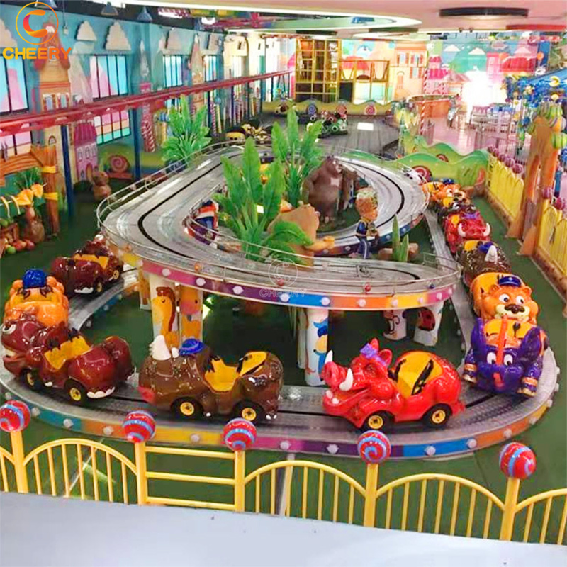 Kids Amusement Ride Fire Truck Mini Shuttle Convoy Train Ride for Sale