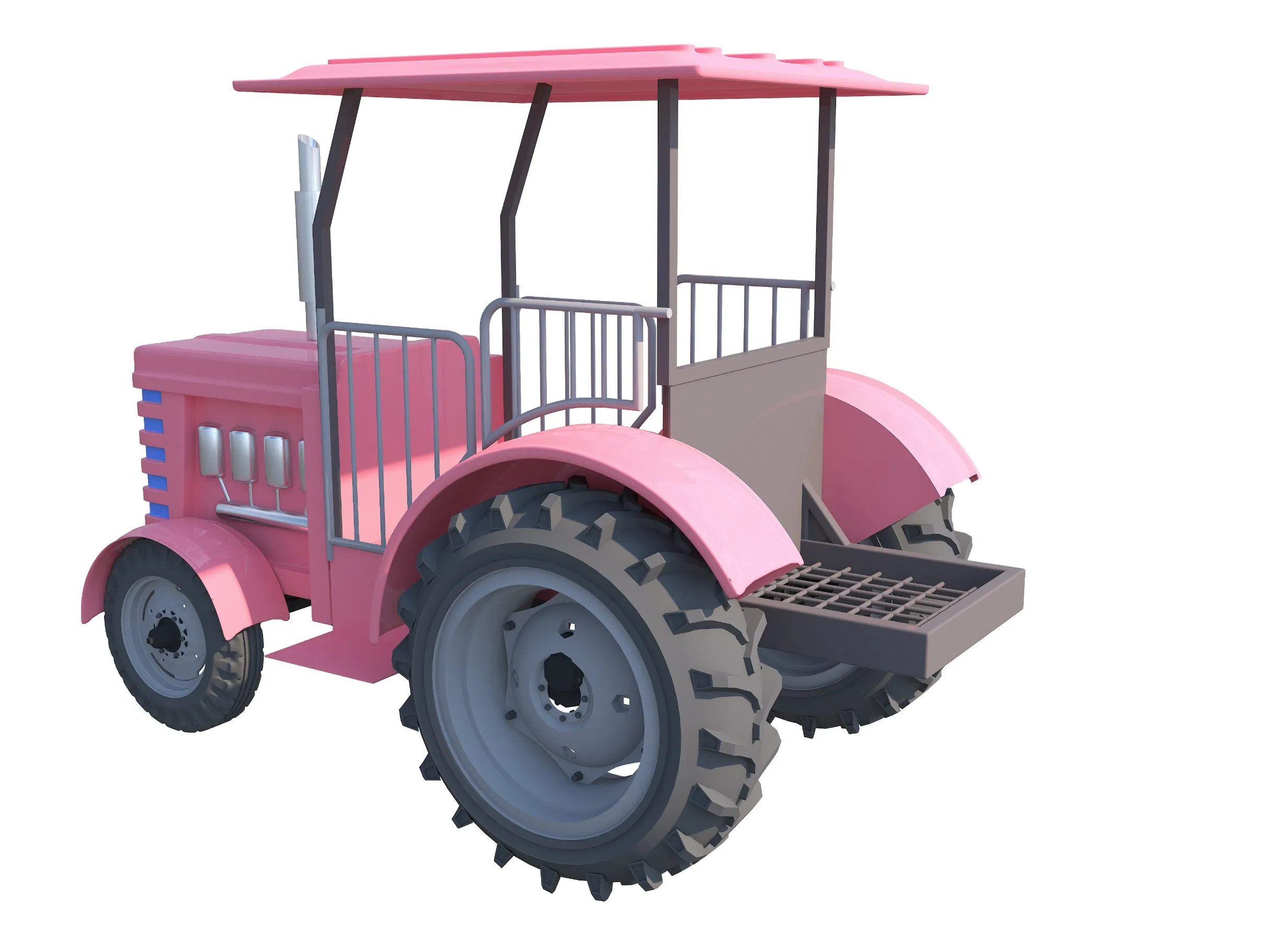 4-Seater Tractor Rides Amusement Rides Tourist Car Rides